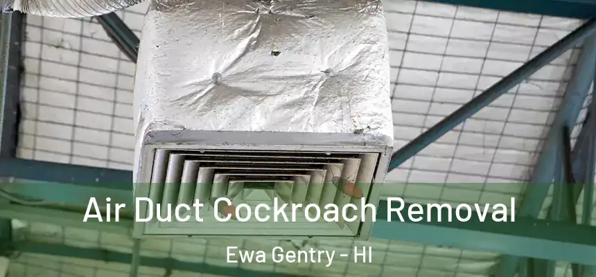  Air Duct Cockroach Removal Ewa Gentry - HI